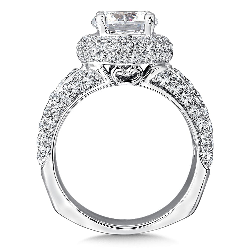 Statement Halo Engagement Ring - Image 2