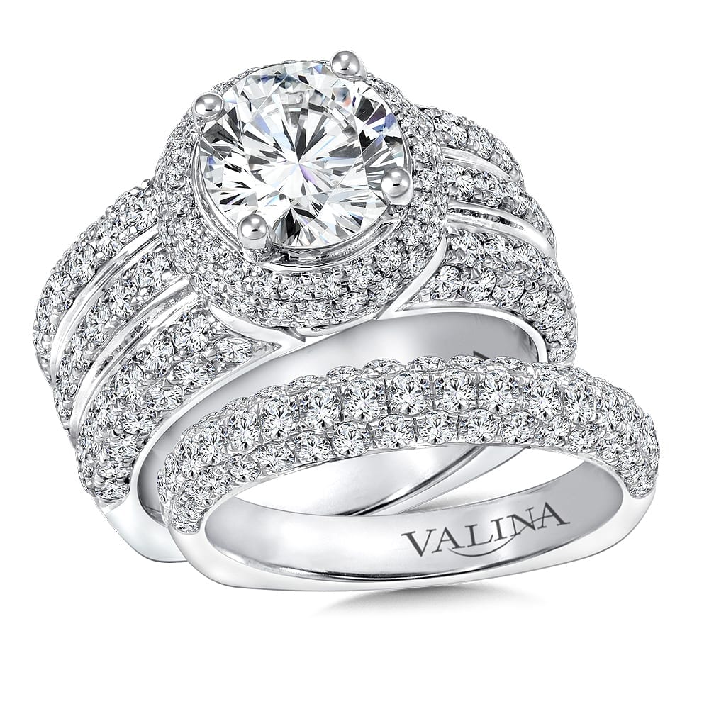 Statement Halo Engagement Ring - Image 3