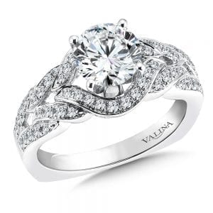 Split Shank Style Engagement Ring