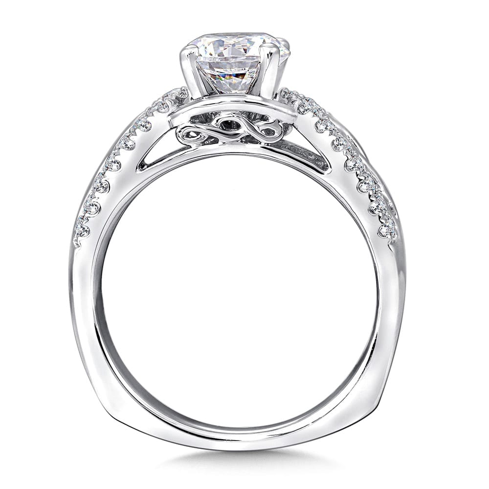 Split Shank Style Engagement Ring - Image 2