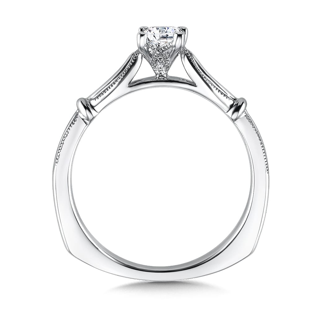 Solitaire Diamond Engagement Ring - Image 2