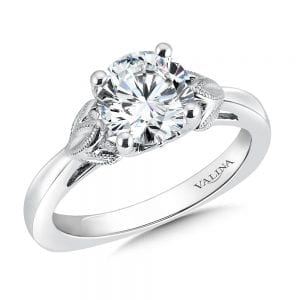 Solitaire Diamond Engagement Ring