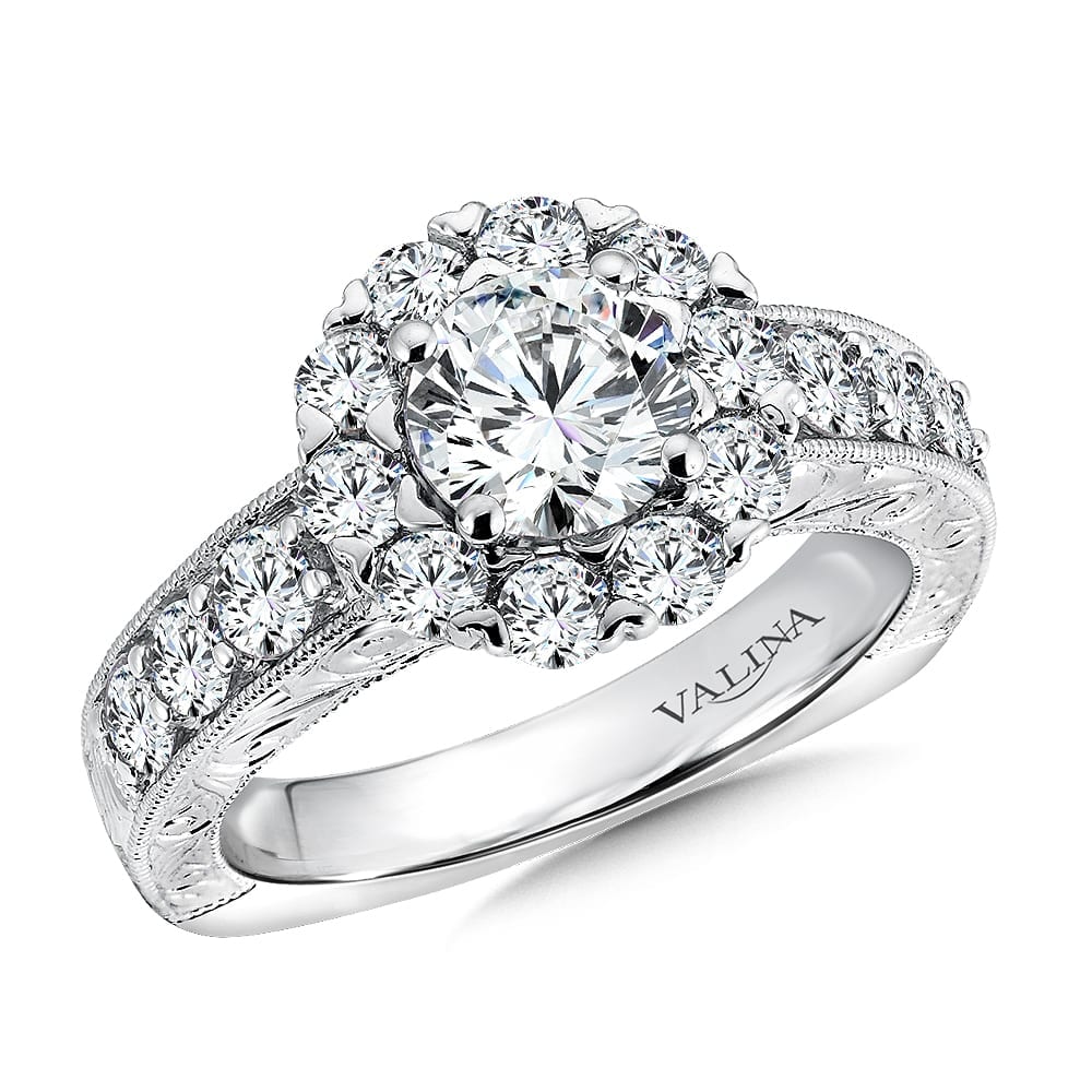 Halo Style Engagement Ring