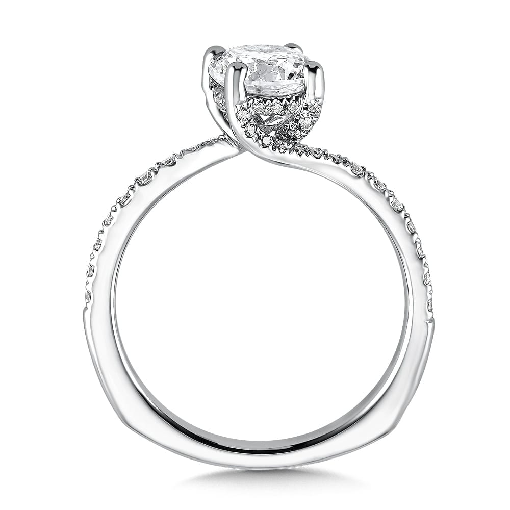 Spiral Style Engagement Ring - Image 2