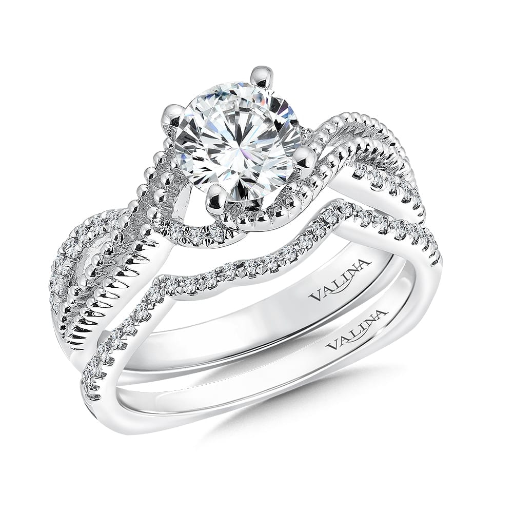 Spiral Style Engagement Ring - Image 3