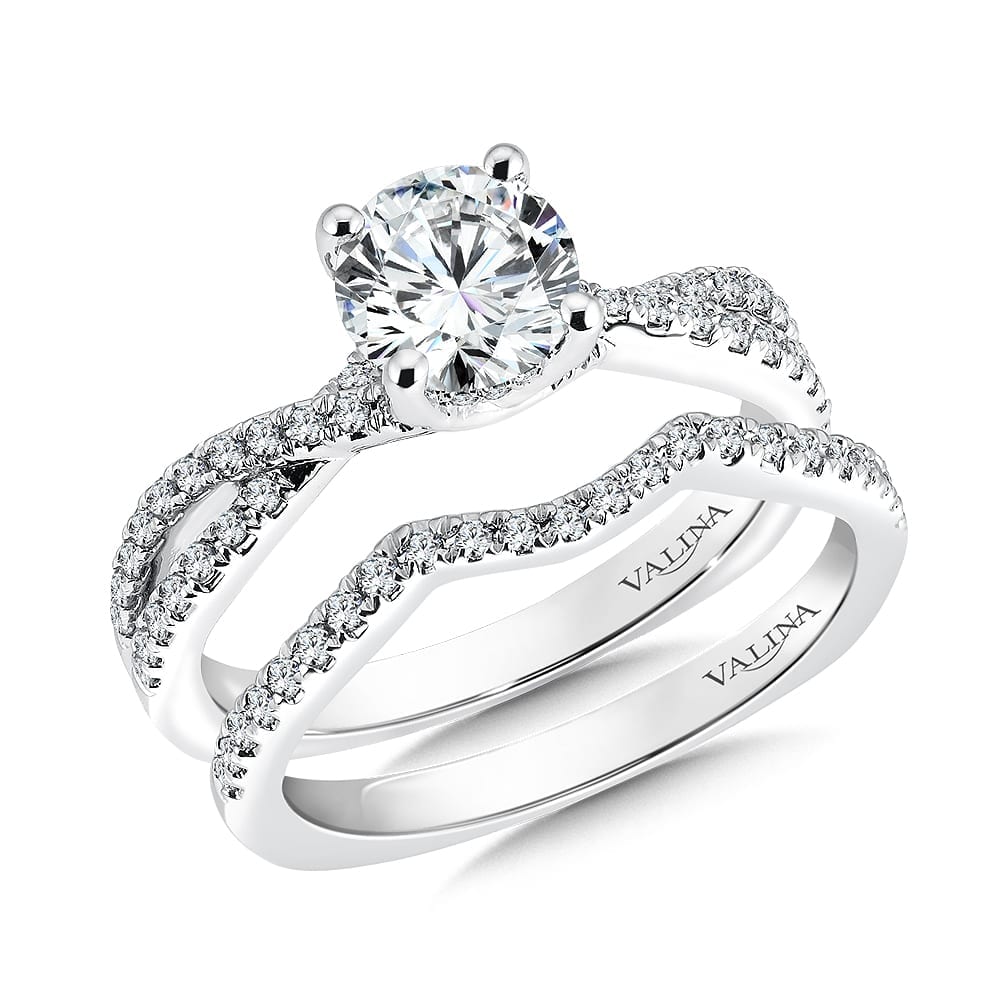 Engagement Ring with Side Stones - Image 3