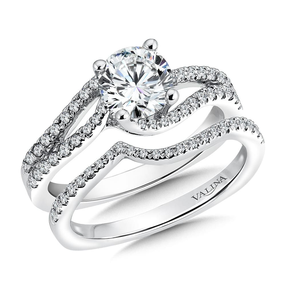 Engagement Ring with Side Stones - Image 3