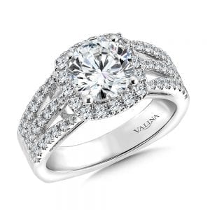 Halo Style Engagement Ring