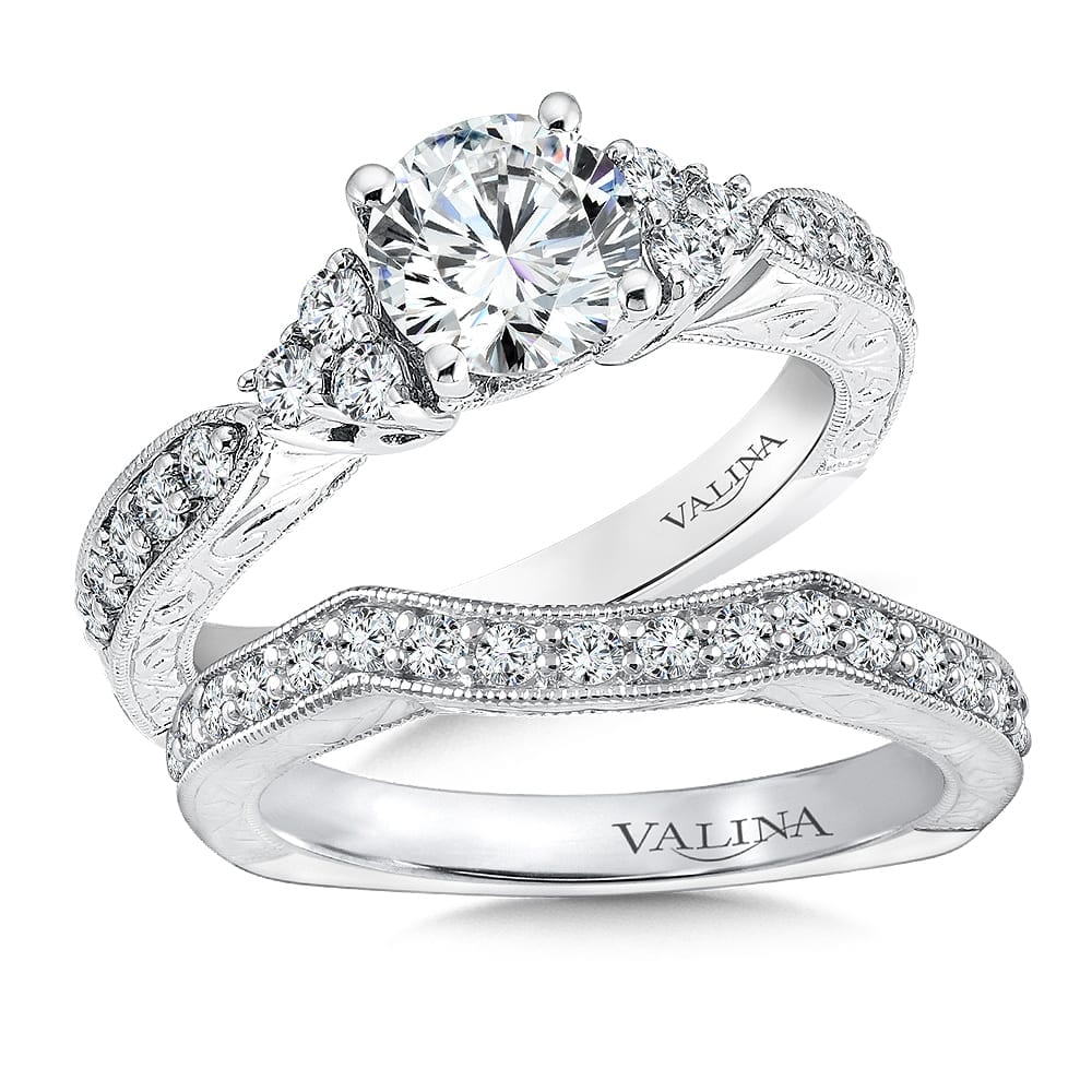 Side Stone Style Engagement Ring - Image 3