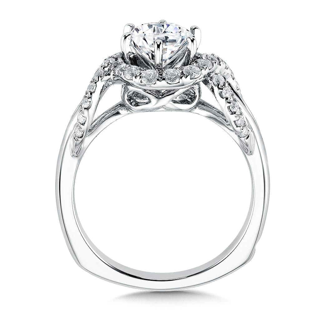 Engagement Ring with Side Stones - Image 2