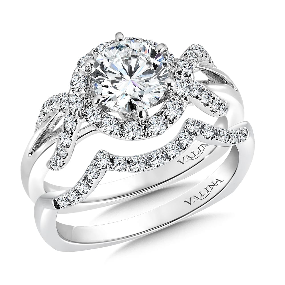 Engagement Ring with Side Stones - Image 3