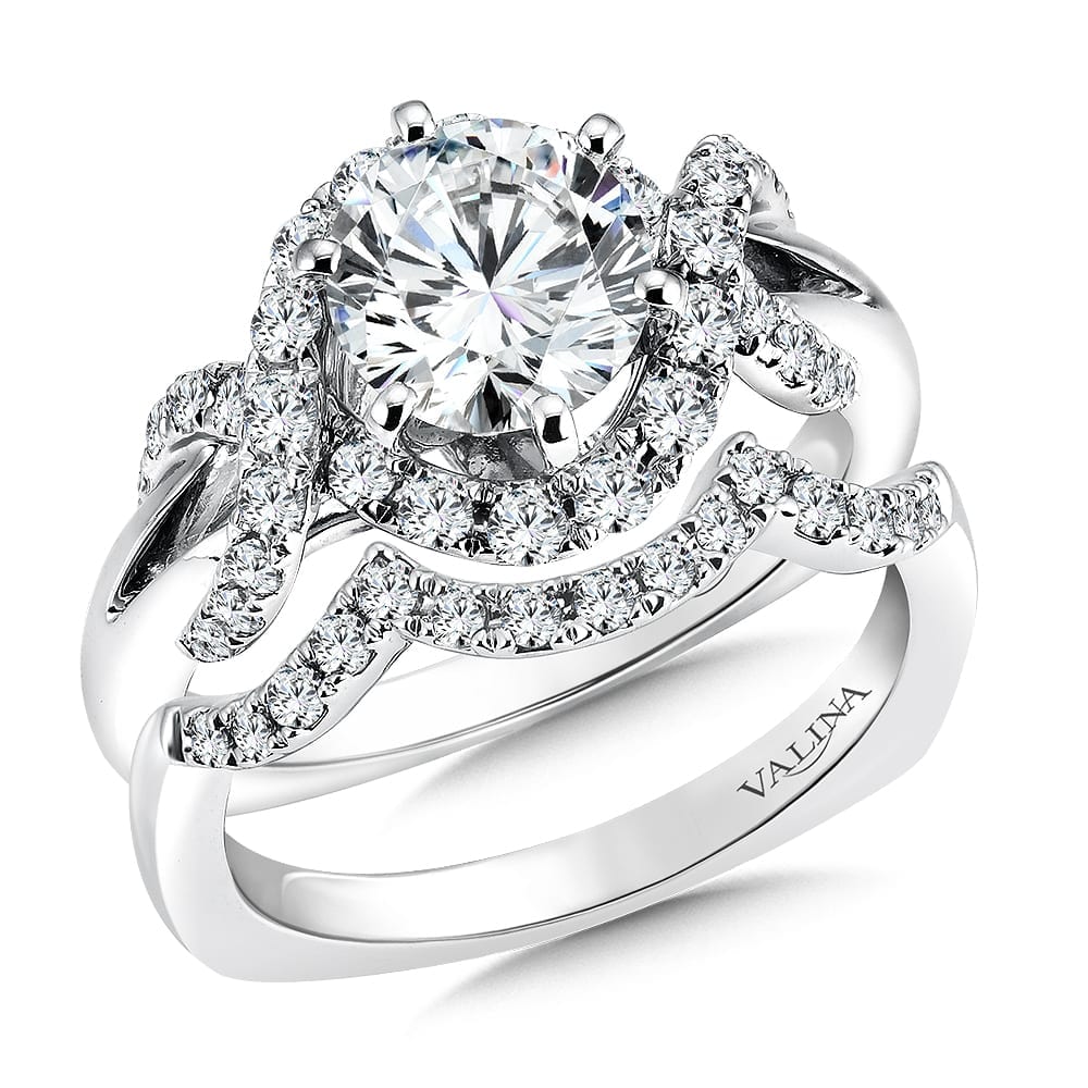 Engagement Ring with Side Stones - Image 3