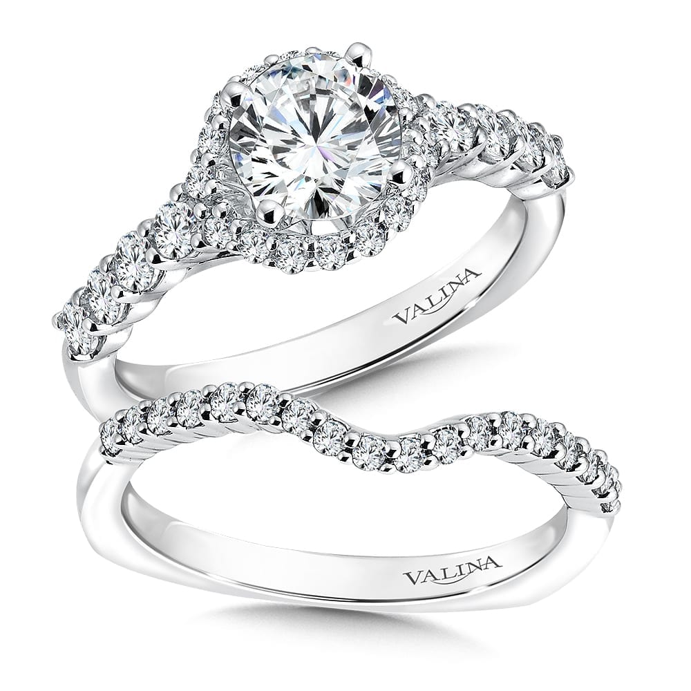 Halo Style Engagement Ring - Image 3