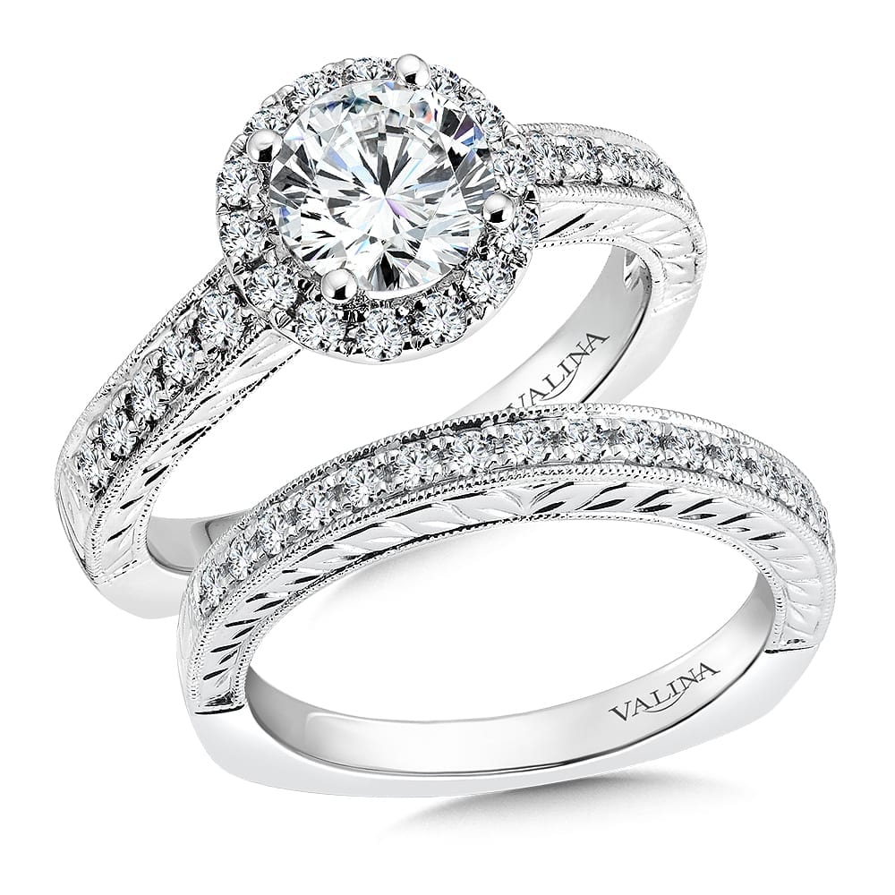 Halo Style Engagement Ring - Image 2