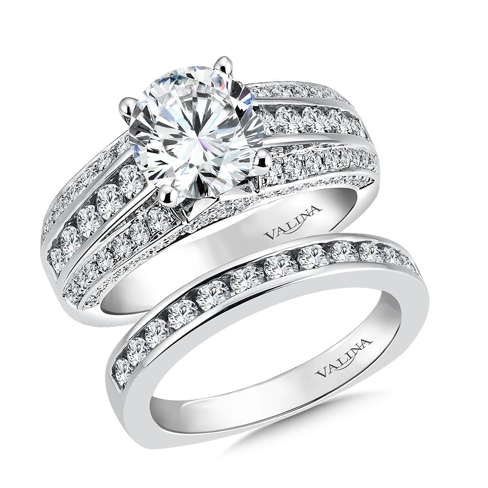 Engagement Ring with Side Stones - Image 3