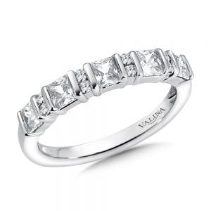 Princess-Cut Diamond Anniversary Band