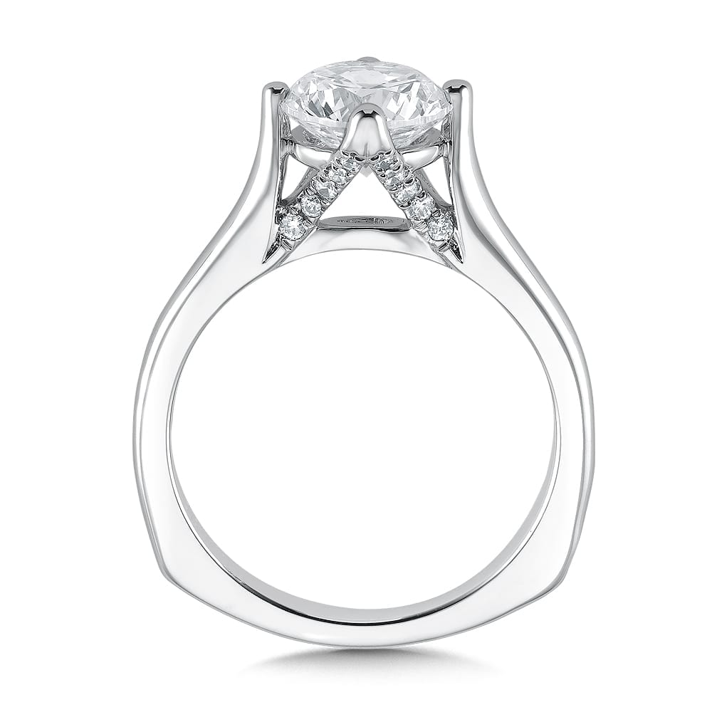 Solitaire Diamond Engagement Ring - Image 2