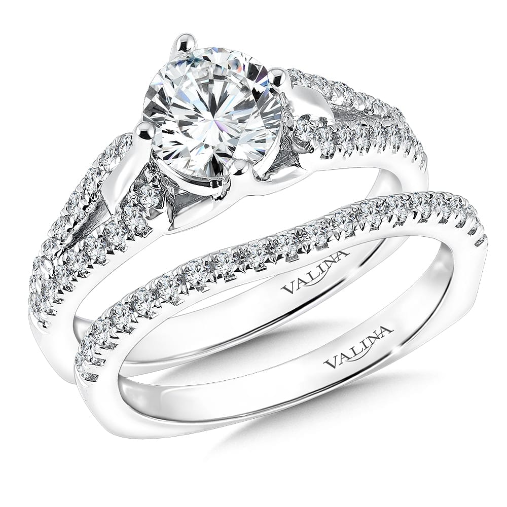 Split Shank Diamond Engagement Ring - Image 3