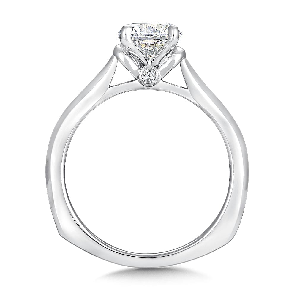 Solitaire Diamond Engagement Ring - Image 2