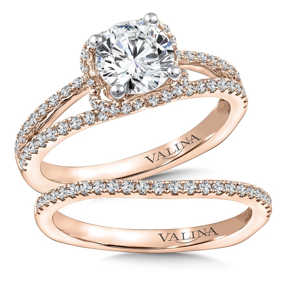 Split Shank Diamond Engagement Ring - Image 3
