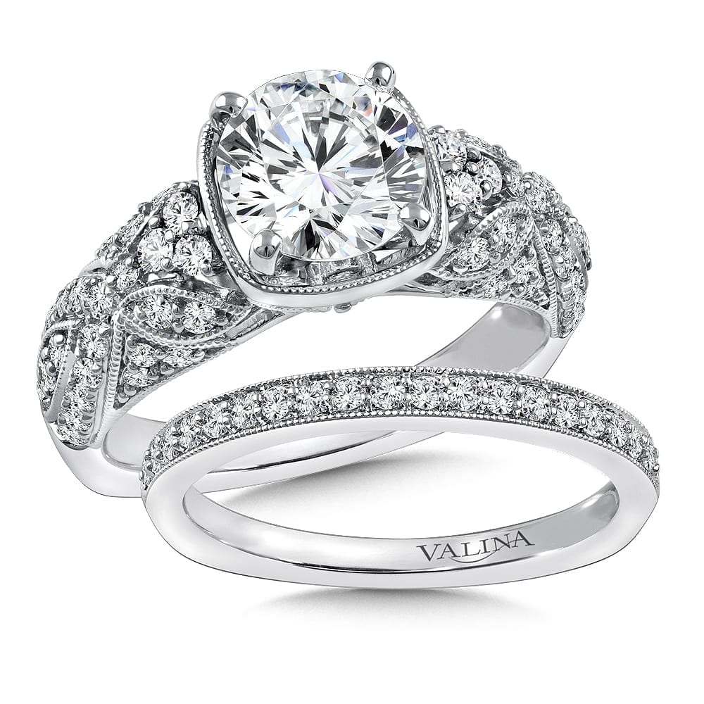 Vintage Statement Diamond Engagement Ring - Image 3