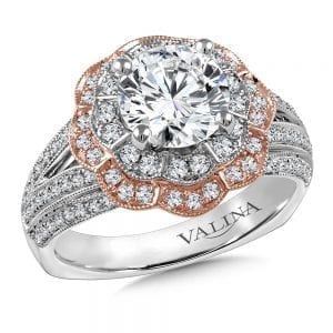 Halo Engagement Ring