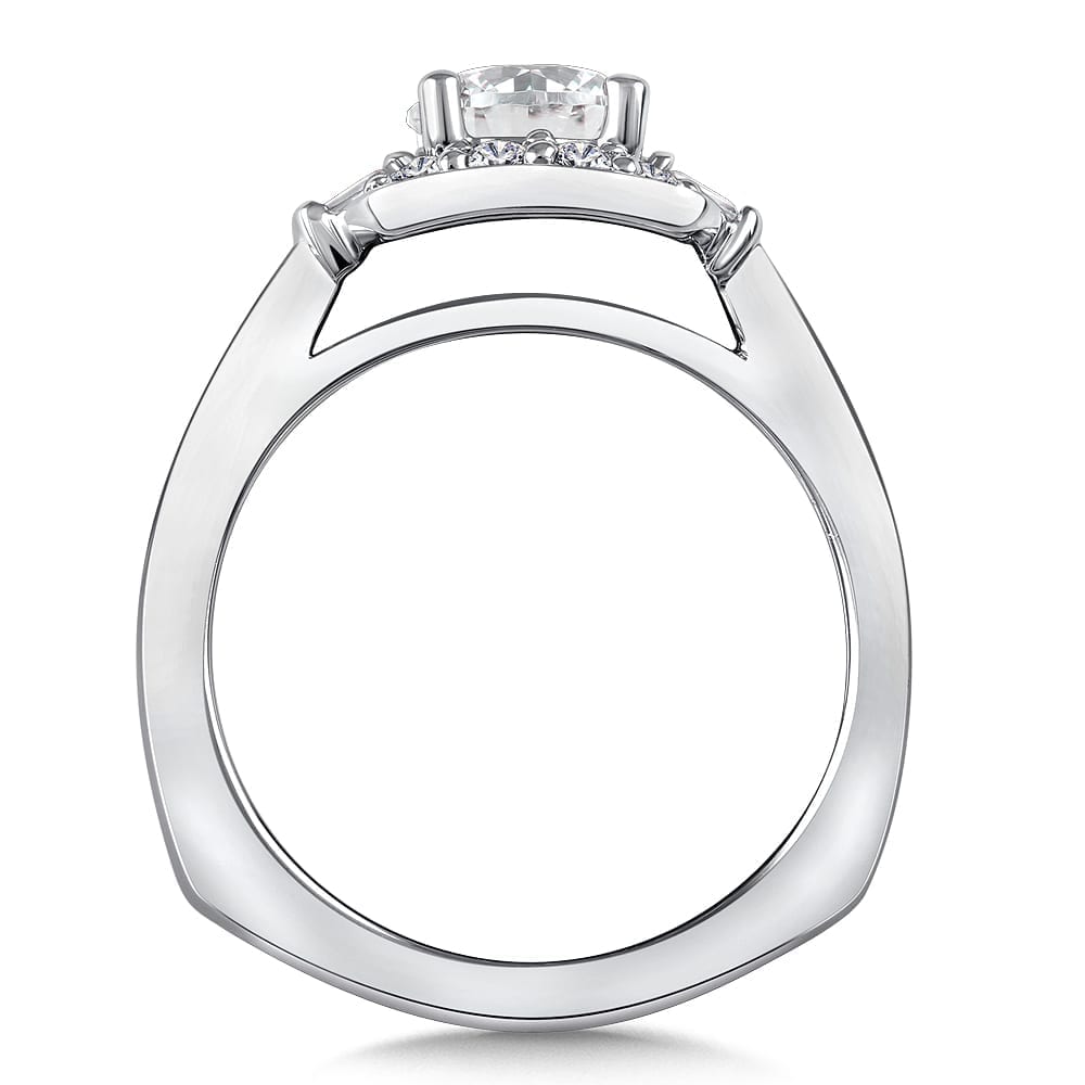 Halo Engagement Ring - Image 2