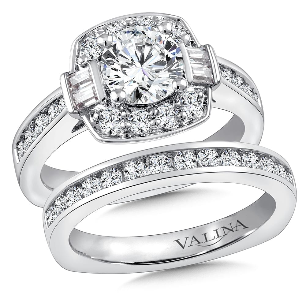 Halo Engagement Ring - Image 3
