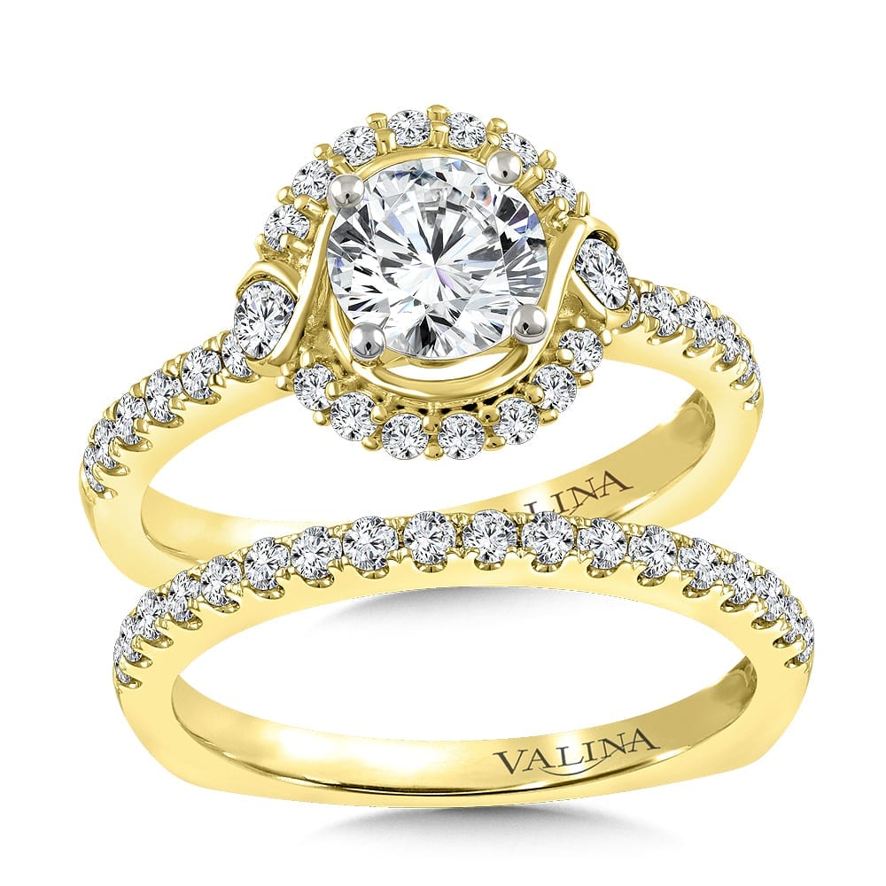 Halo Engagement Ring - Image 2