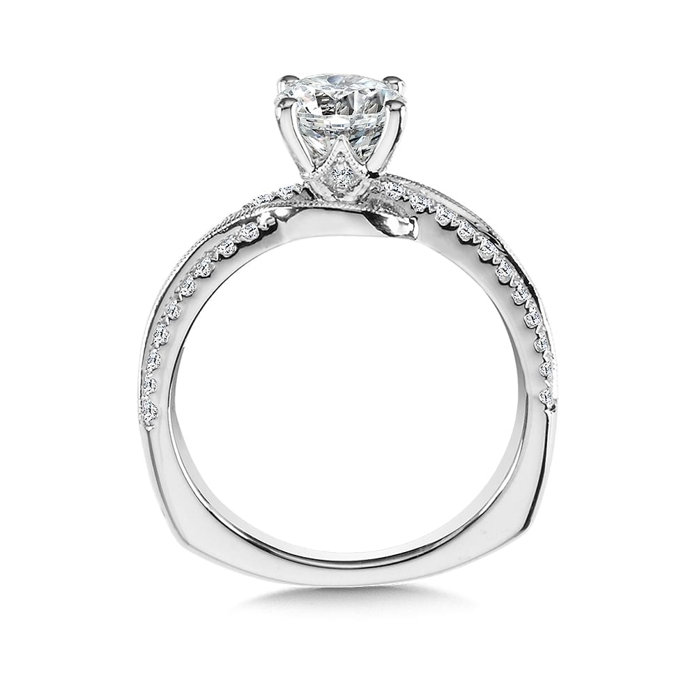Split Shank Style Engagement Ring - Image 2
