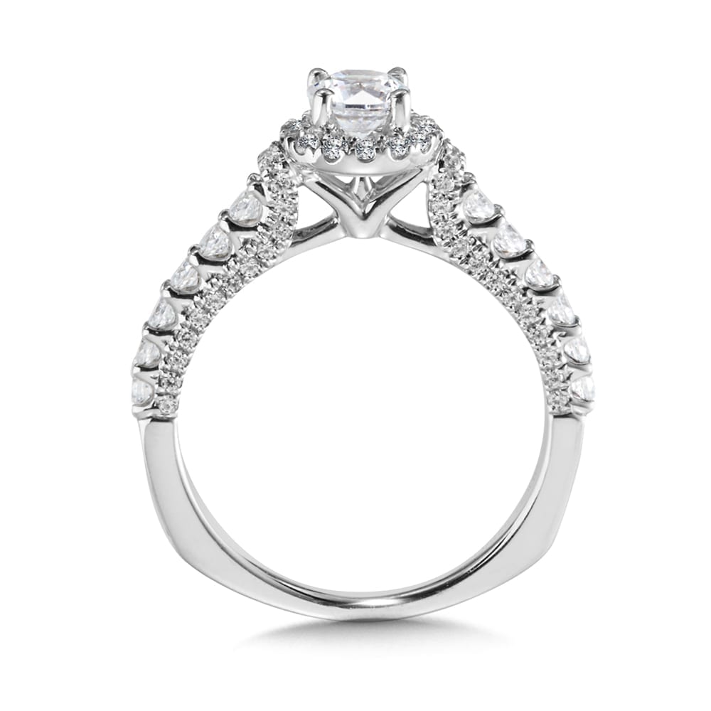 Halo Engagement Ring - Image 2