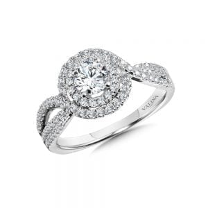 Halo Engagement Ring
