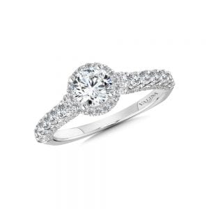 Halo Engagement Ring