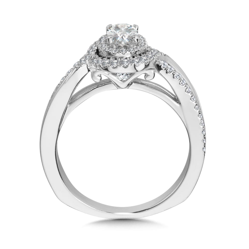 Halo Engagement Ring - Image 2