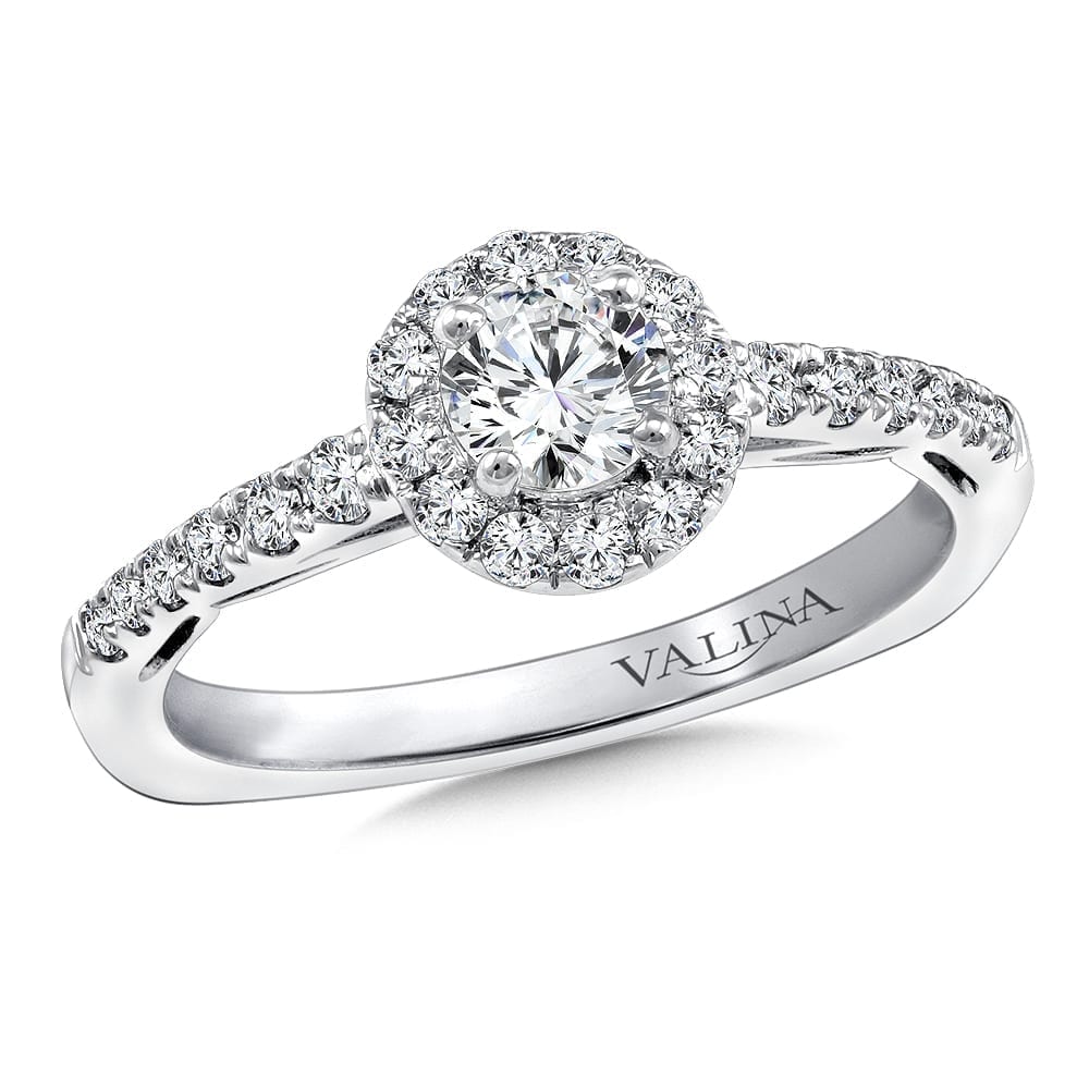 Halo Engagement Ring