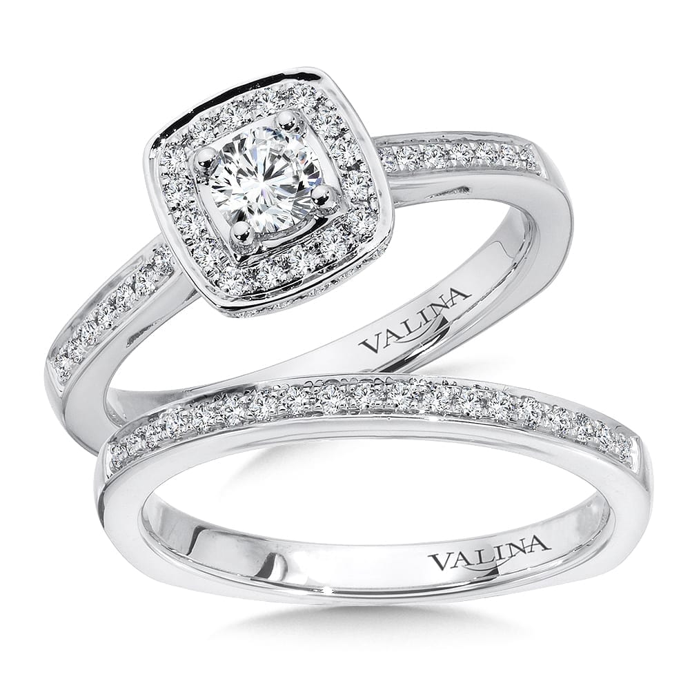 Halo Engagement Ring - Image 3