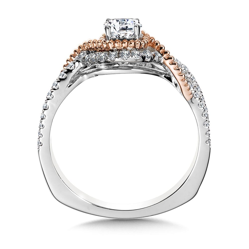Halo Engagement Ring - Image 2