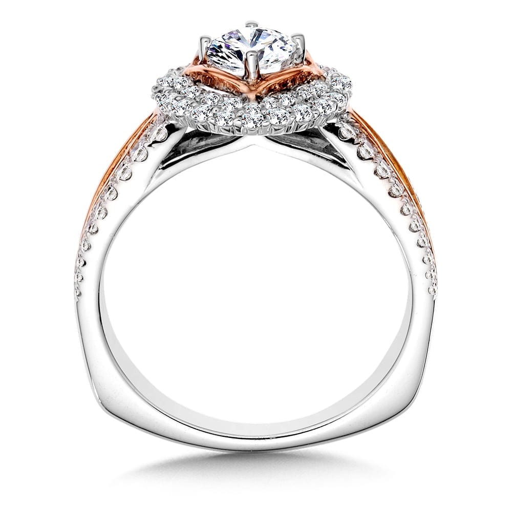 Halo Engagement Ring - Image 2