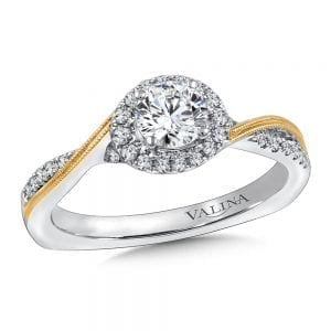 Halo Engagement Ring