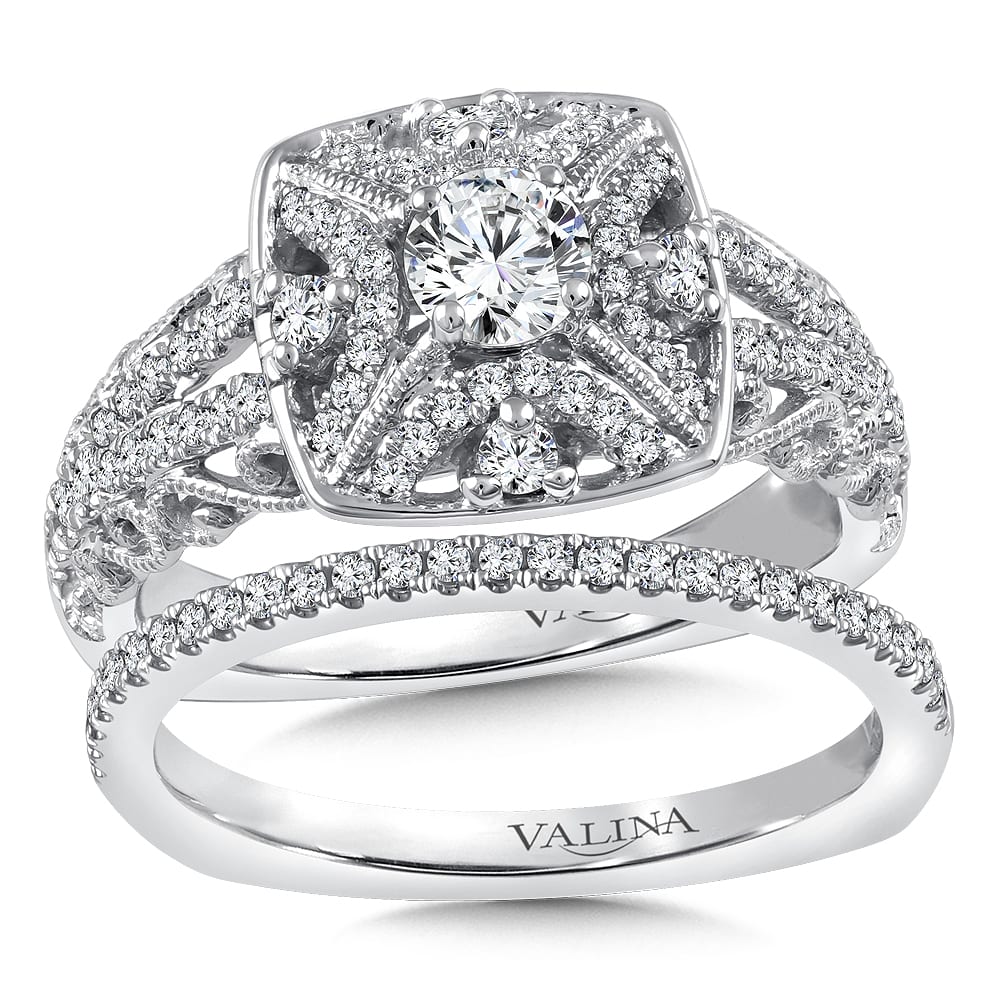 Halo Engagement Ring - Image 2