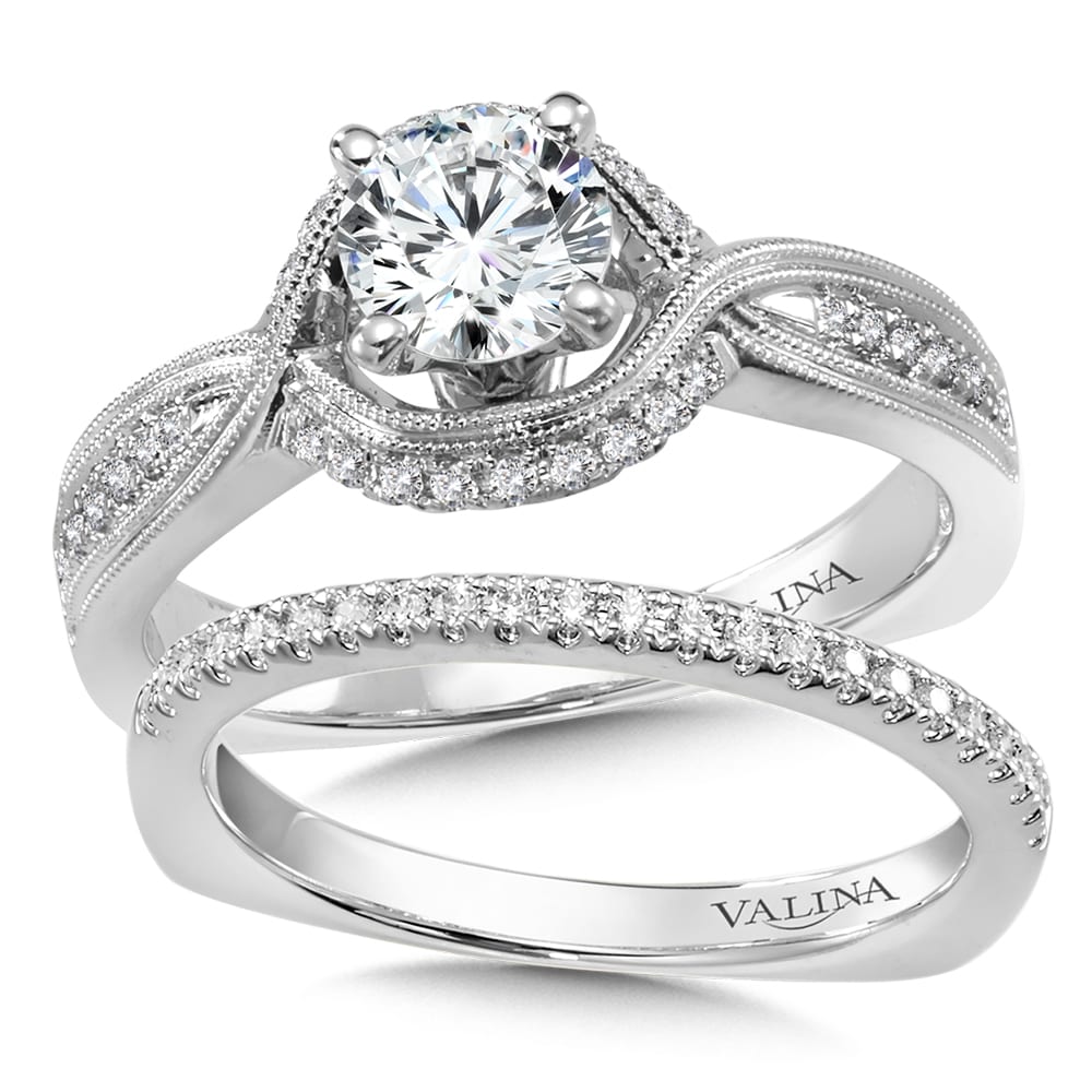 Side Stone Setting Diamond Engagement Ring - Image 3
