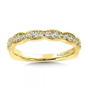 Stackable Diamond Wedding Band