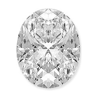 1.34 Carat Oval Lab Grown Diamond