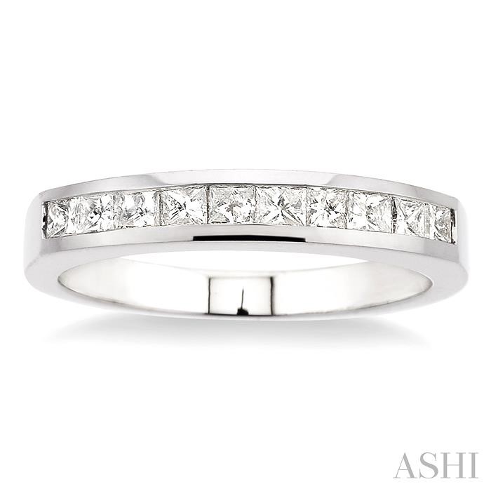 Channel Set Diamond Wedding Band - Image 2
