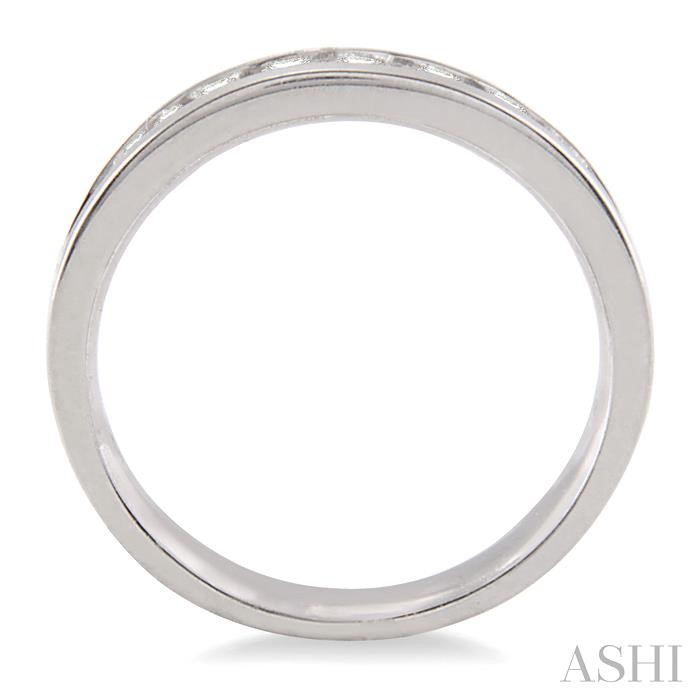CHANNEL SET DIAMOND WEDDING BAND - Image 3