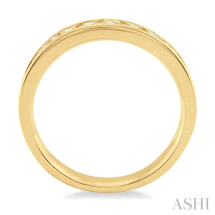 Channel Set Diamond Wedding Band - Image 3