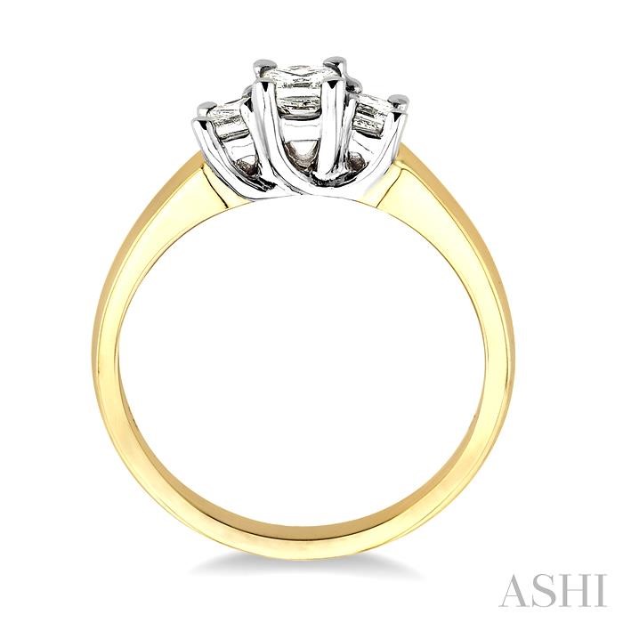 PAST PRESENT & FUTURE DIAMOND RING - Image 3