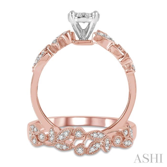 Round Shape Lovebright Diamond Wedding Set - Image 3