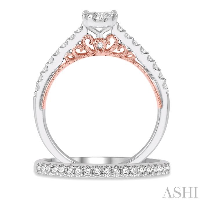 OVAL SHAPE LOVEBRIGHT DIAMOND WEDDING SET - Image 3
