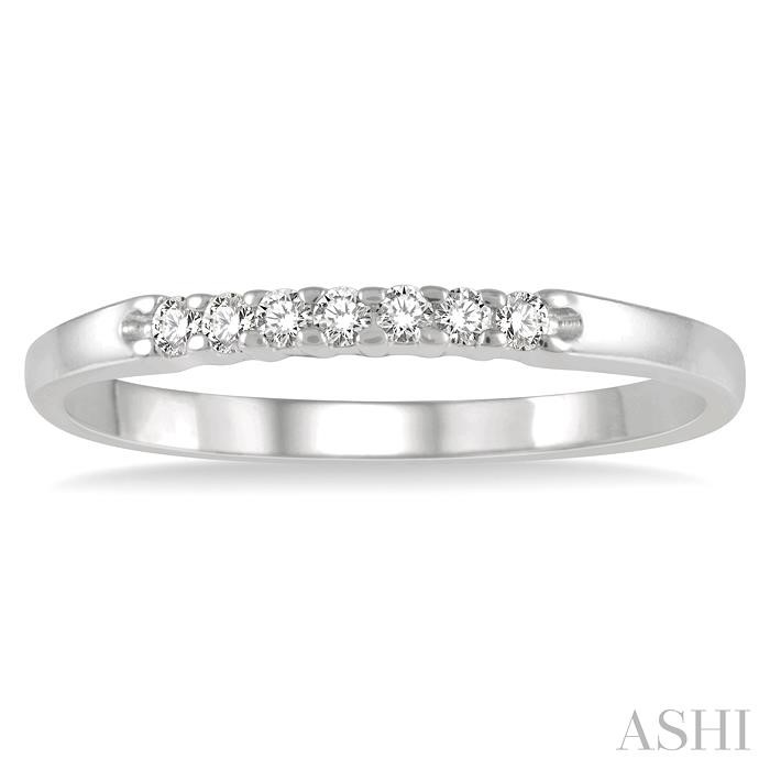 7 Stone Diamond Wedding Band - Image 2